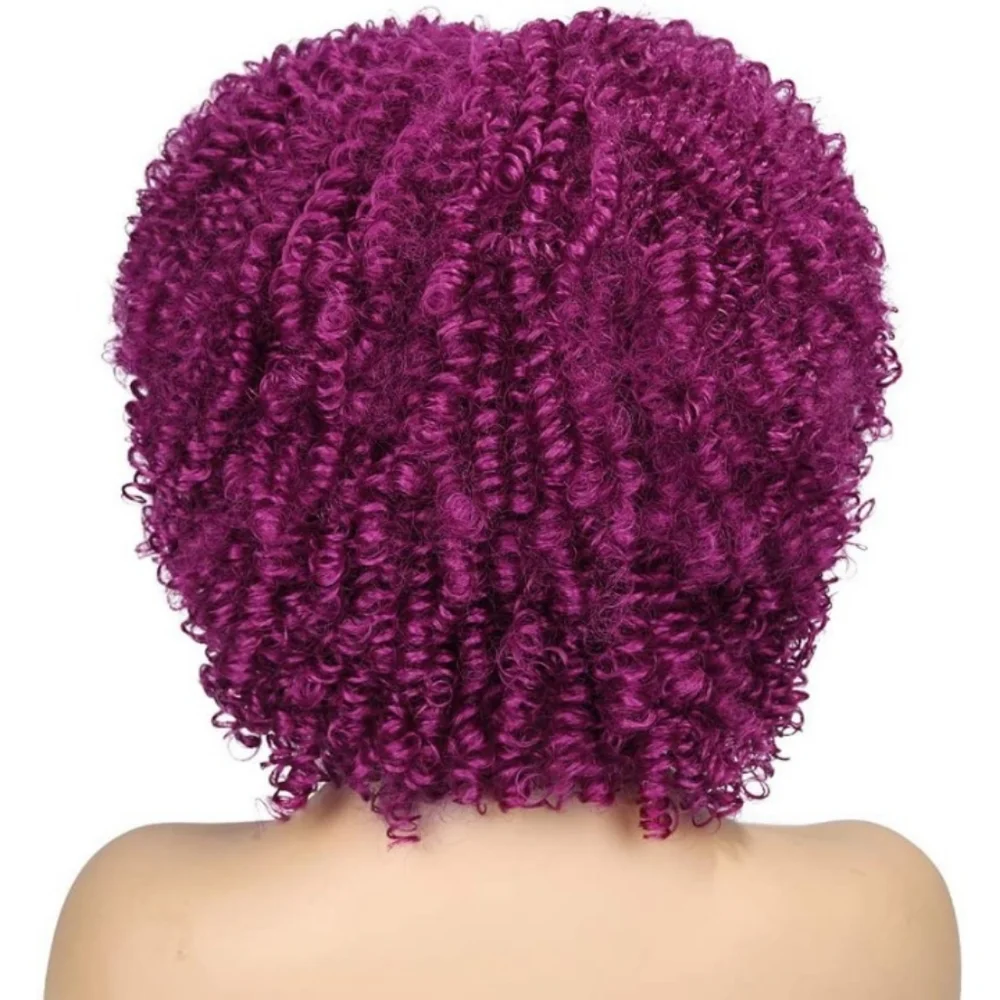 Blooming Hair Curly High Quality Wig